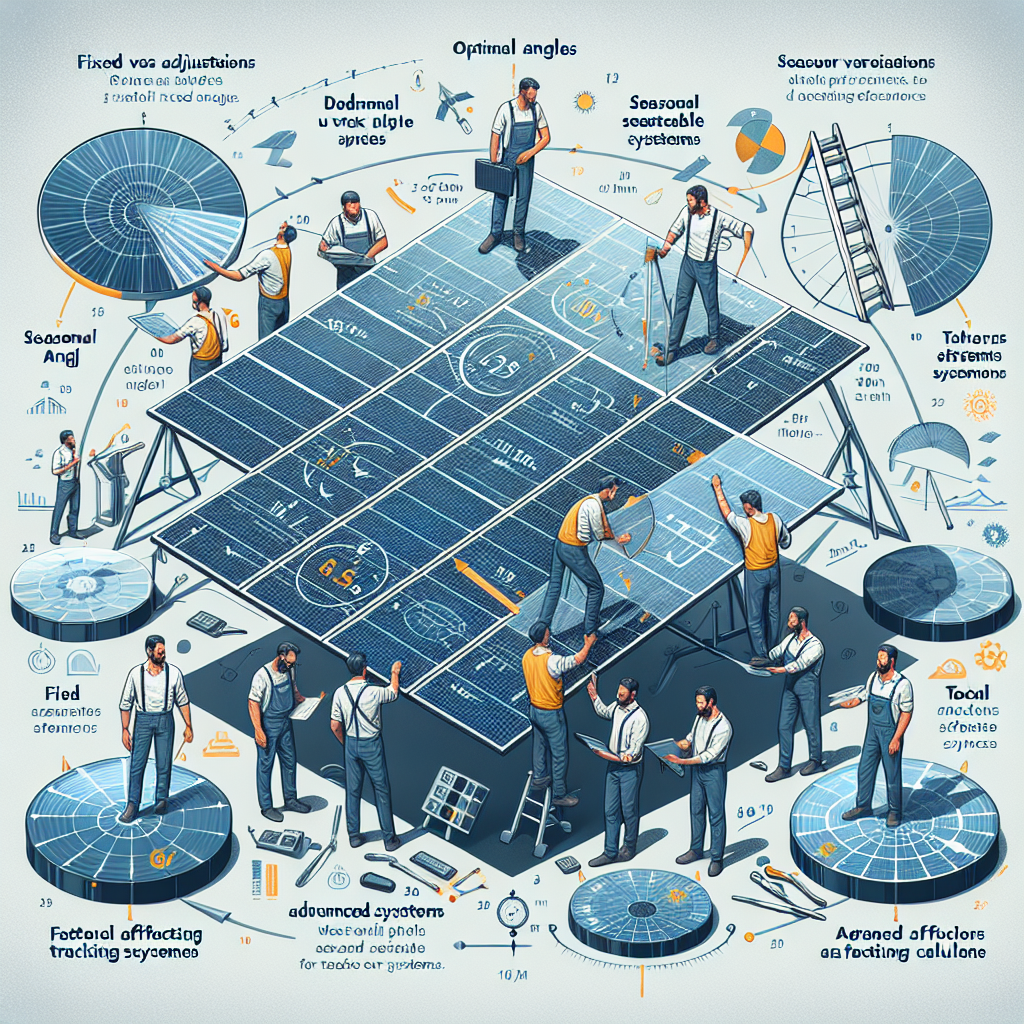 What is the best angle for solar panels?