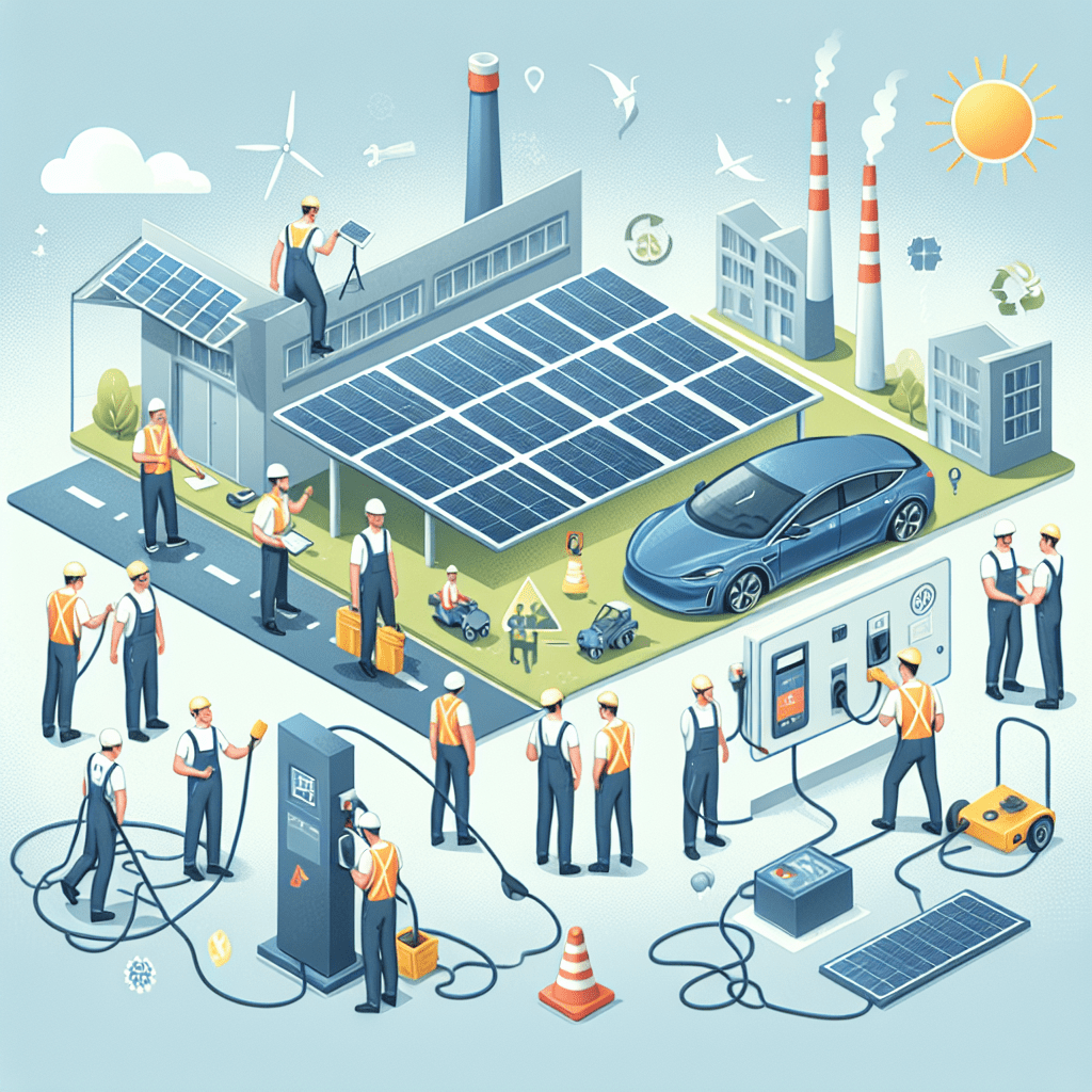 Can solar energy be used for electric vehicle charging?