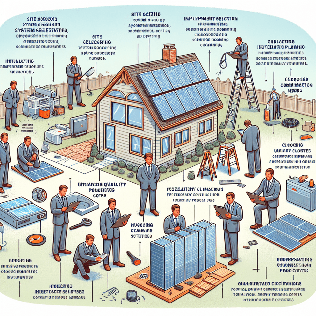 What are the most common renewable energy installation mistakes?