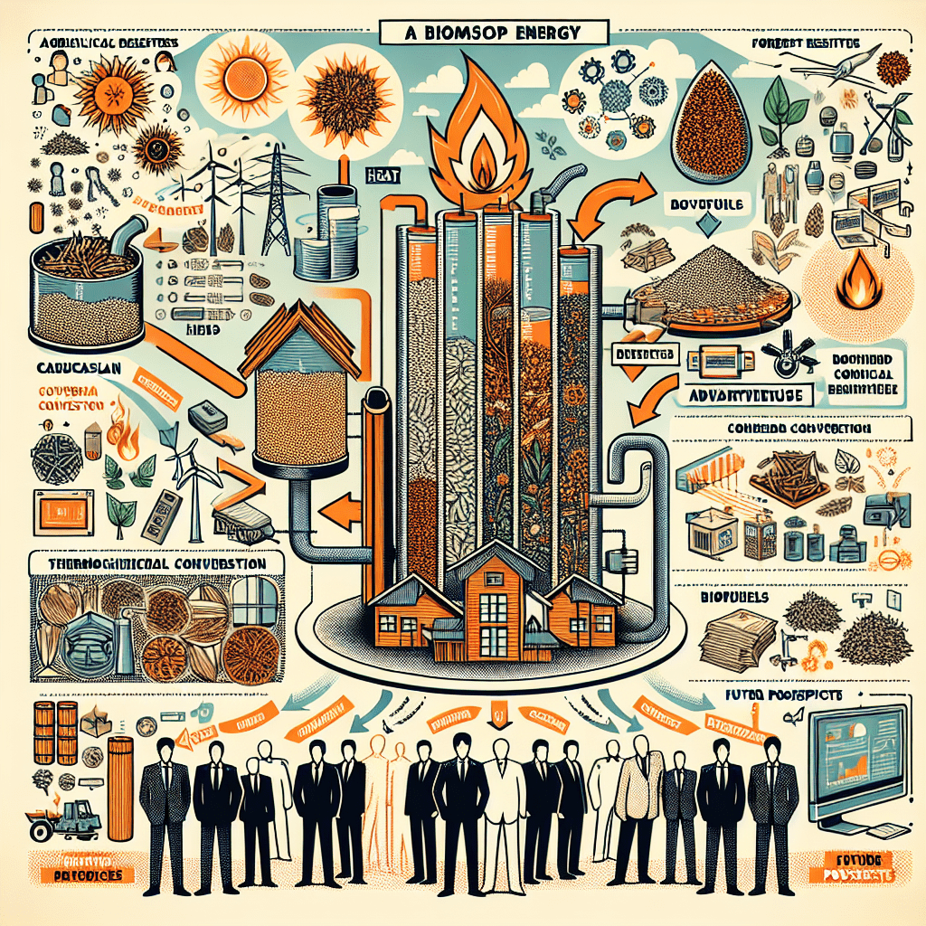 What is biomass energy, and how is it produced?